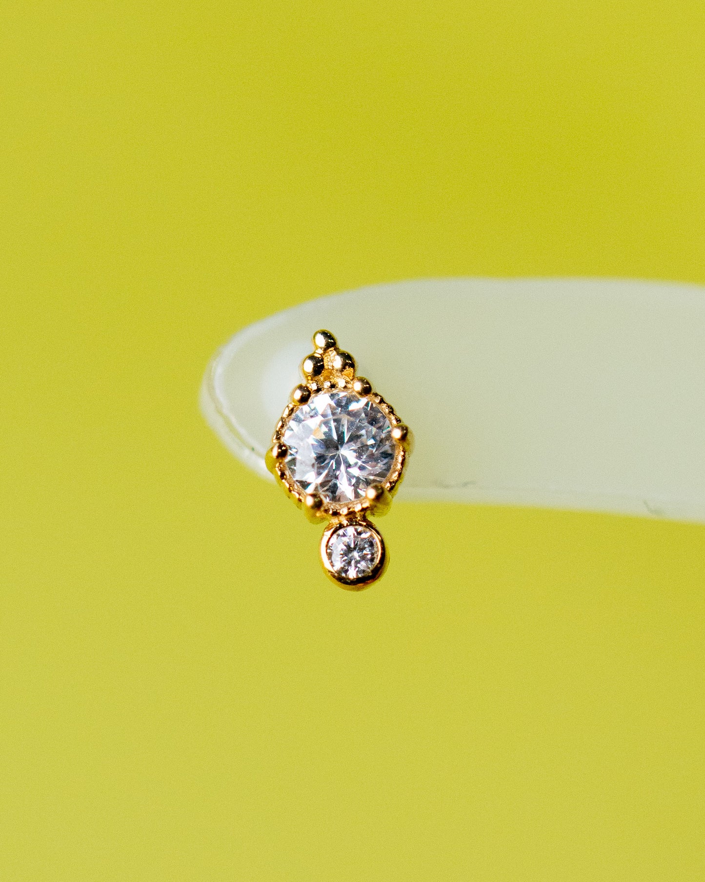 14k Ornate Roundcut