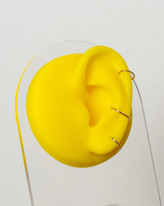 *NEW* 14K Hinged Hoop