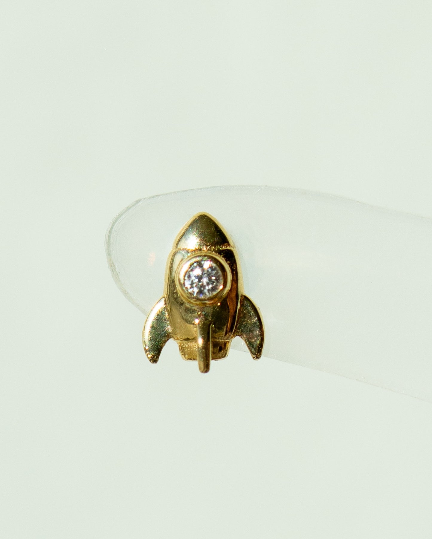 14k Rocket Stud
