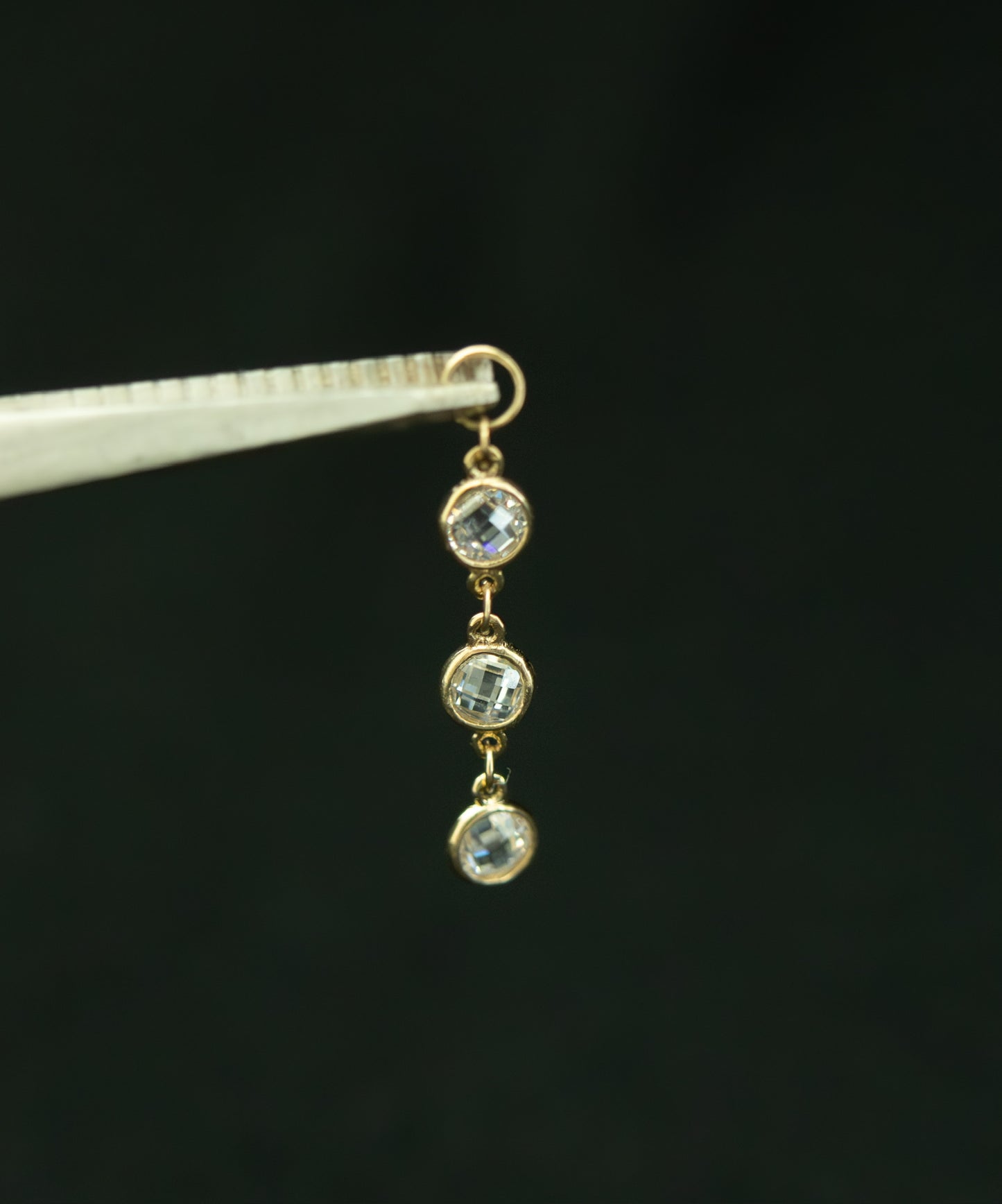 14K Sol Drop Chain