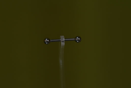 Titanium Plain Nipple Barbells