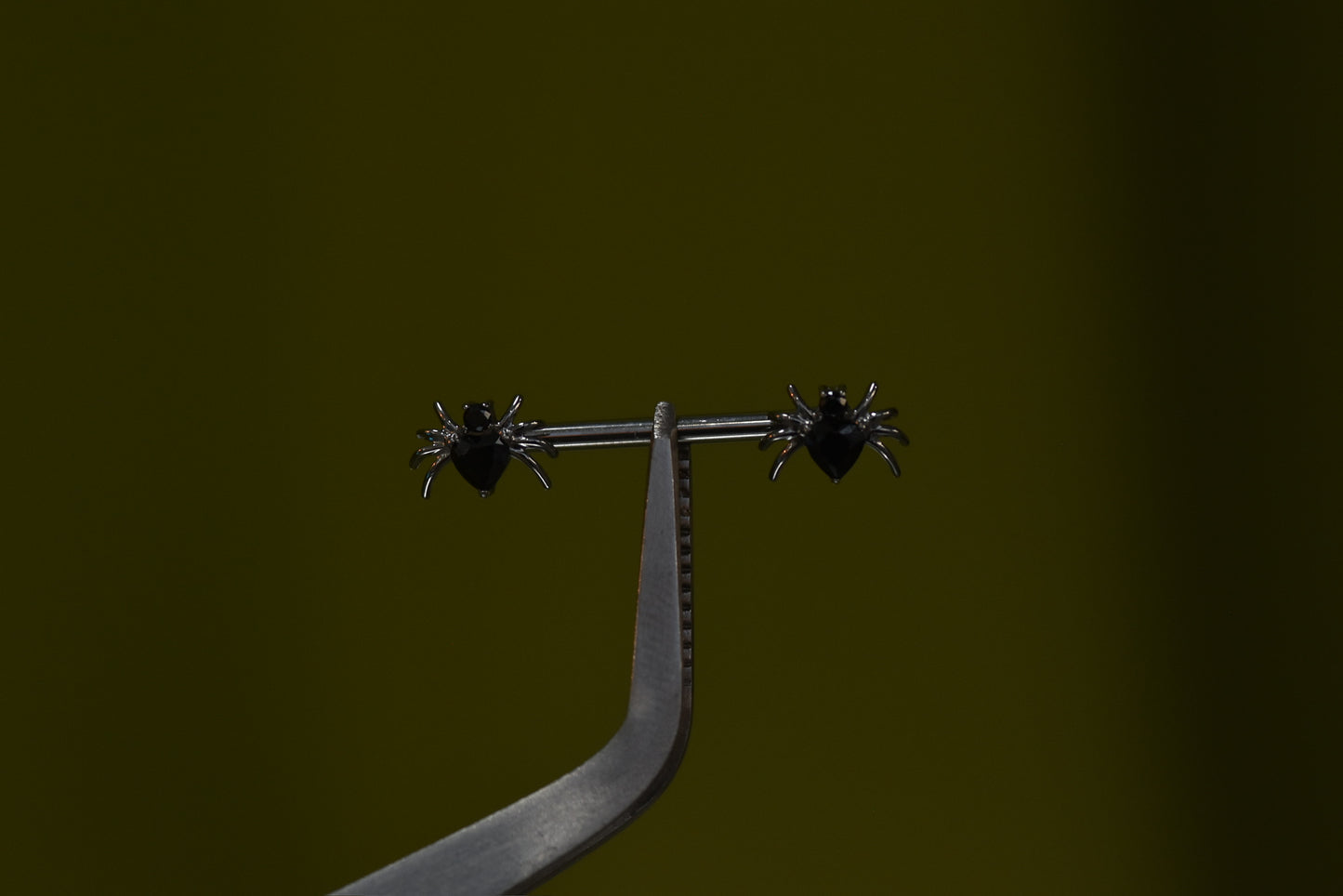 Titanium Spider Nipple Barbells