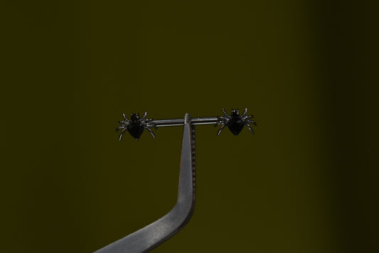 Titanium Spider Nipple Barbells