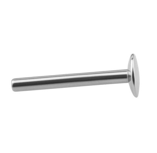 16G Titanium Threadless Post (Recommended)