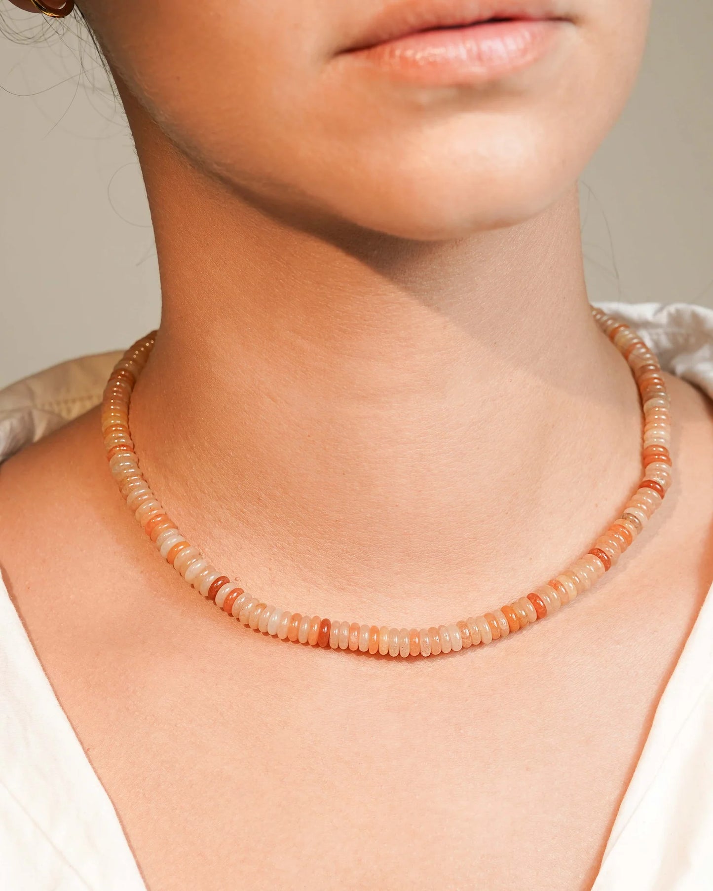 Sabratha Orange Jasper Necklace